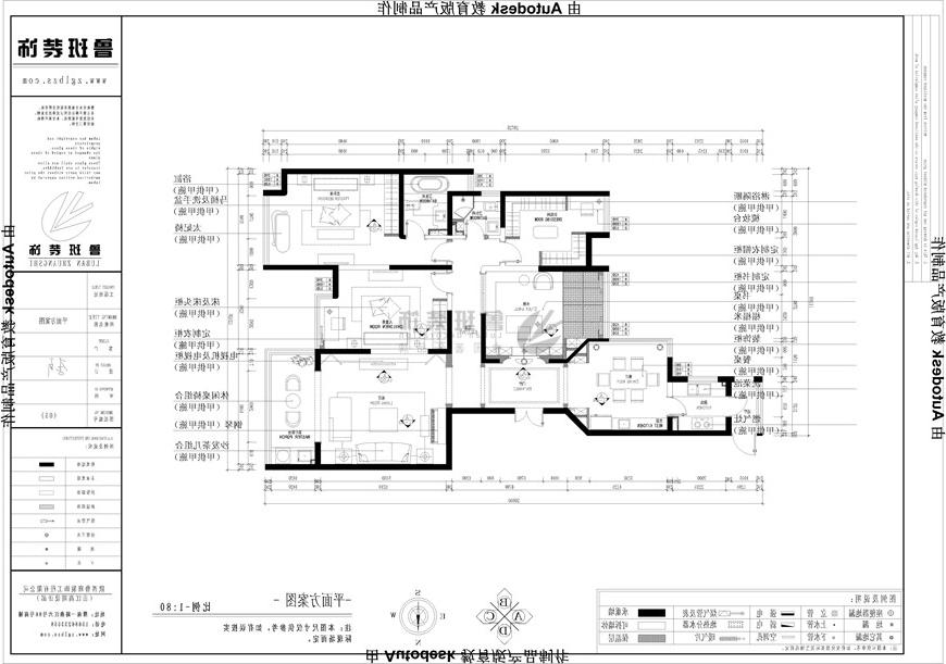 紫汀苑,后现代风格,户型图