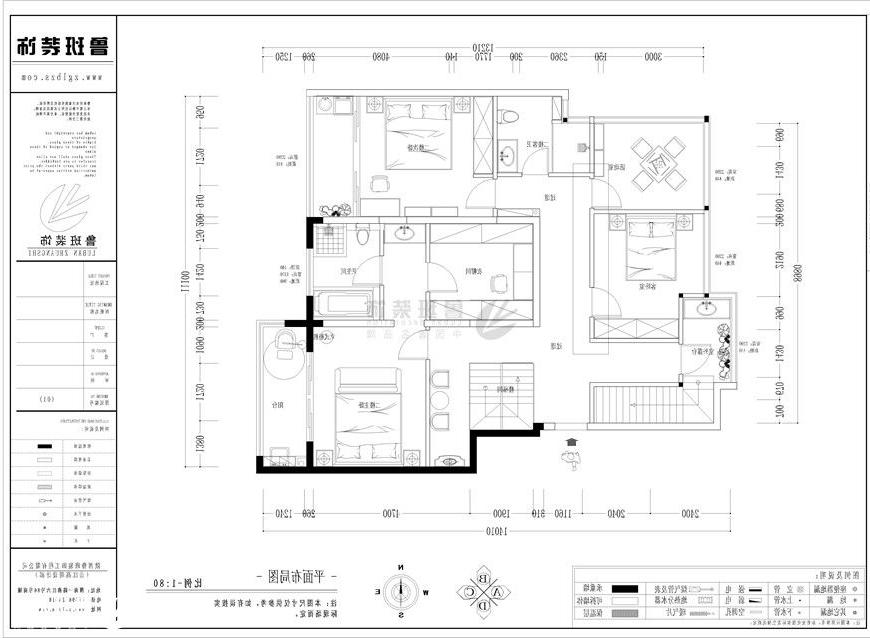 华侨城天鹅堡,现代简约,二楼户型图